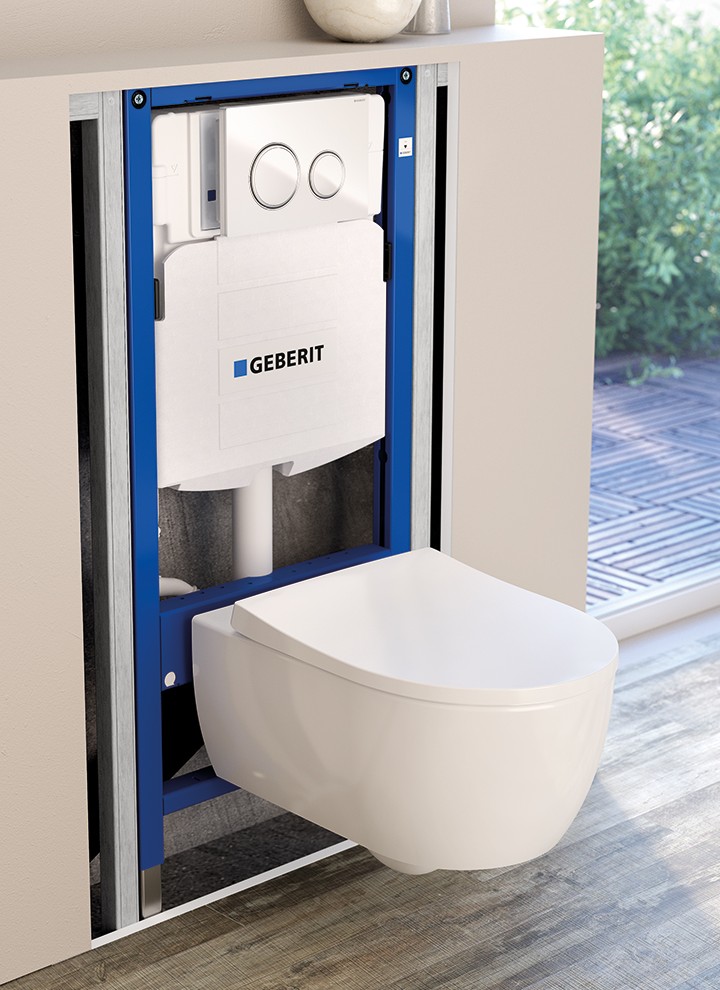 The Geberit cistern is easy to maintain (© Geberit)